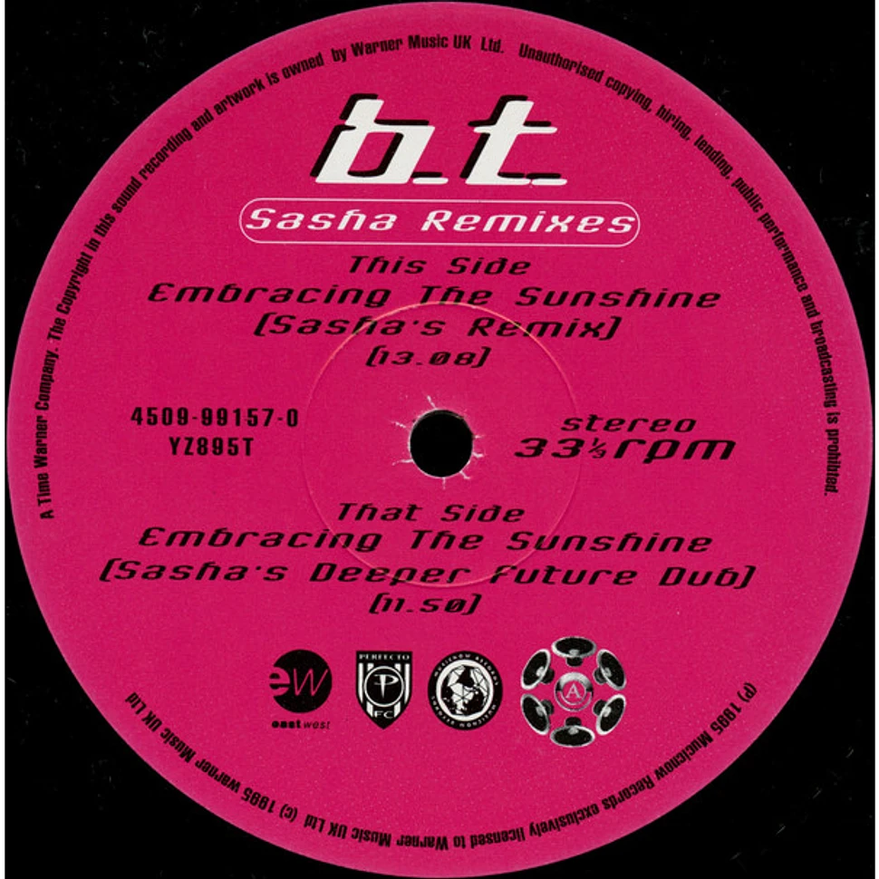 BT - Embracing The Sunshine (Sasha Remix)