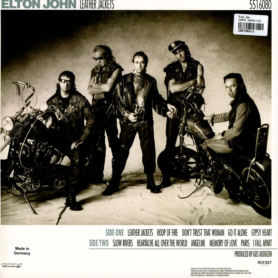 Elton John - Leather Jackets Limited Remastered Edition 2023