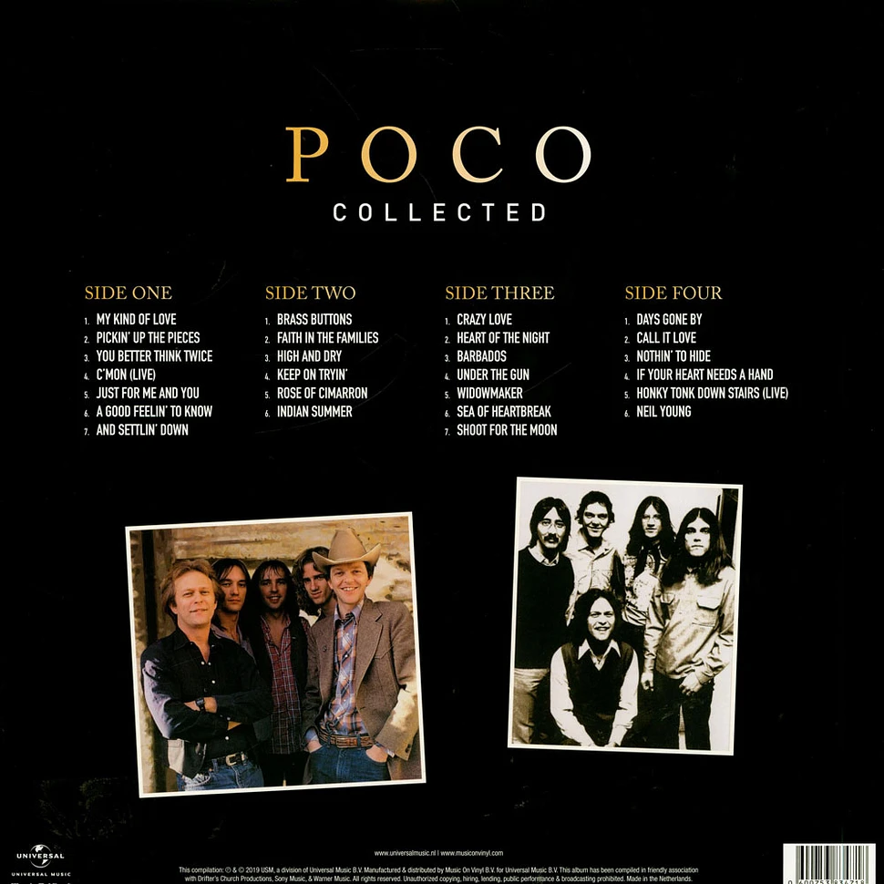 Poco - Collected Black Vinyl Edition