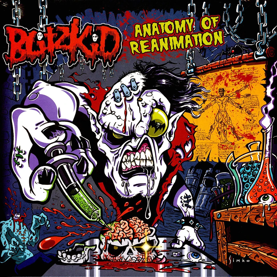 Blitzkid - Anatomy Of Reanimation Orange Vinyl Edition