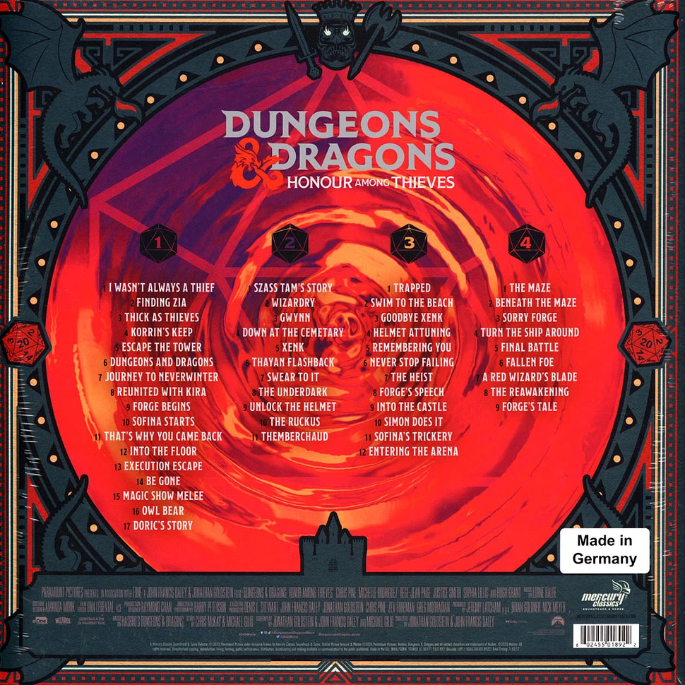 Lorne Balfe - OST Dungeons & Dragons: Honour Among Thieves