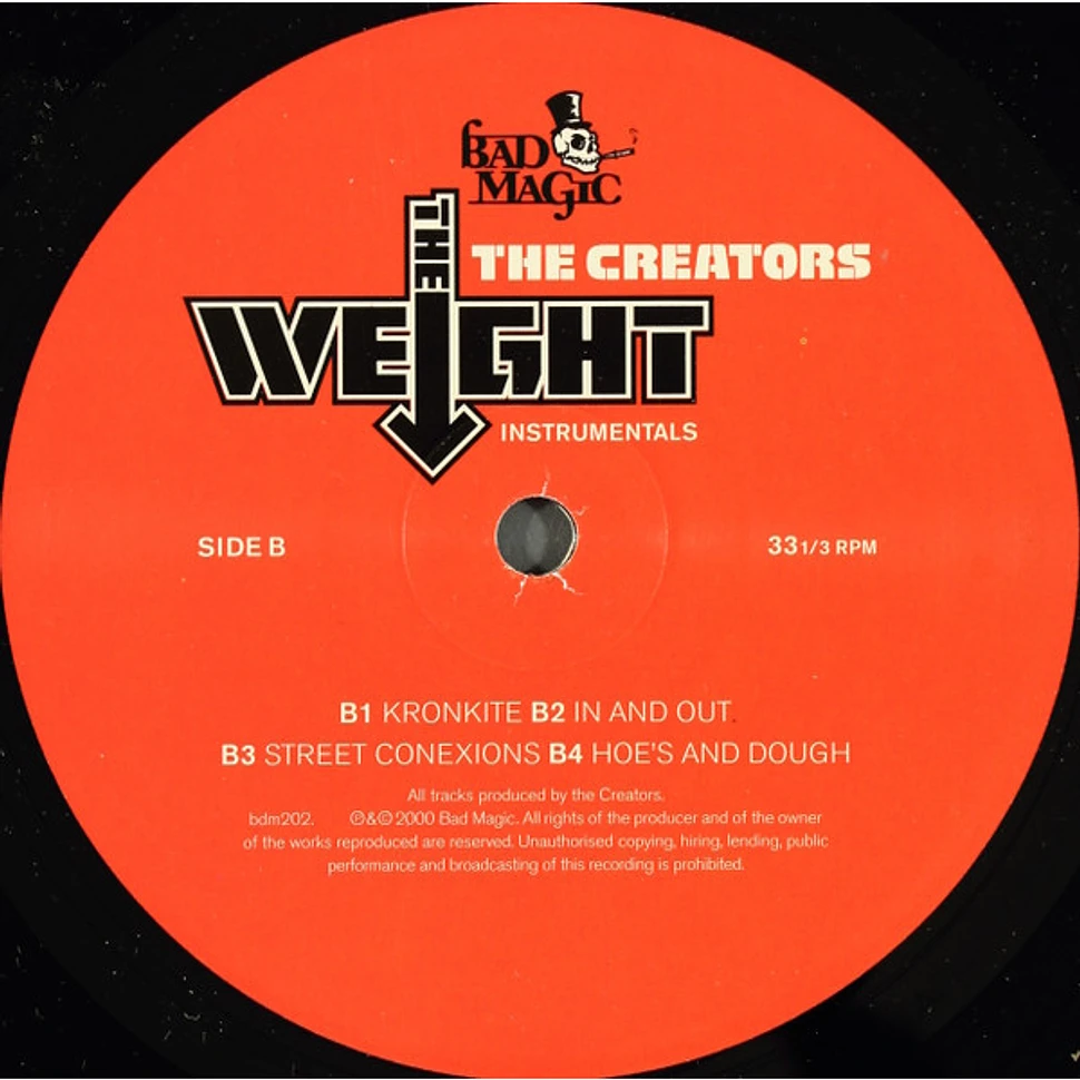 The Creators - The Weight Instrumentals