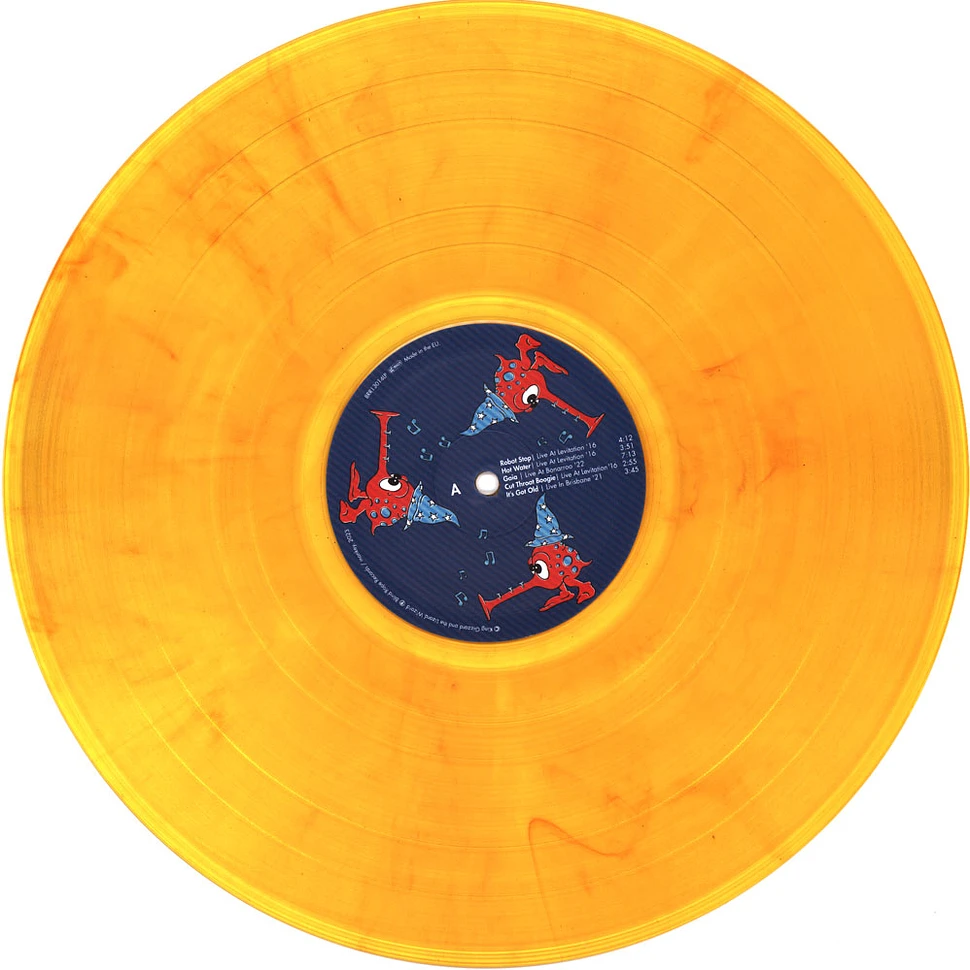 King Gizzard & The Lizard Wizard - Live Around The Globe Part 3 Record Store Day 2023 Yellow Marbled Vinyl Edition