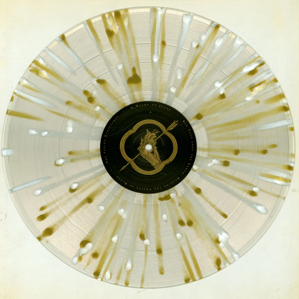 Aosoth - Inside Scriptures Gold / White Splatter Vinyl Edition