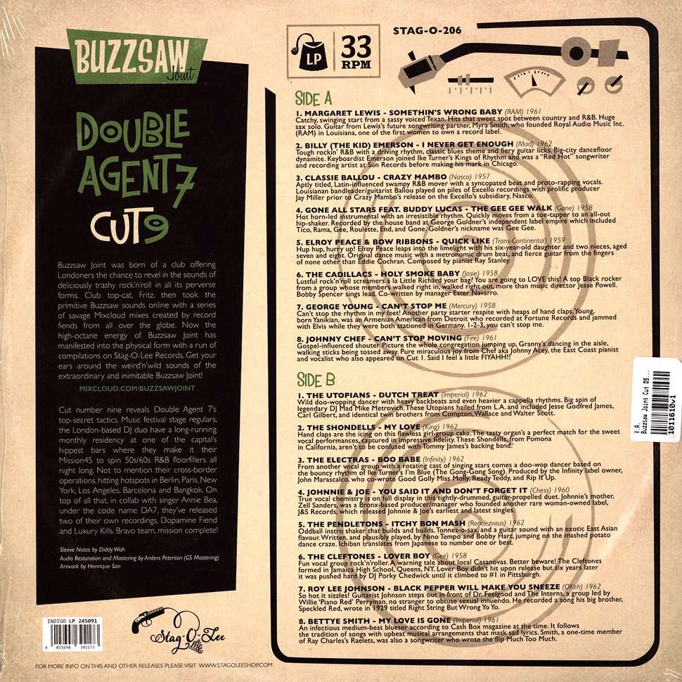 V.A. - Buzzsaw Joint Cut 09 Limited