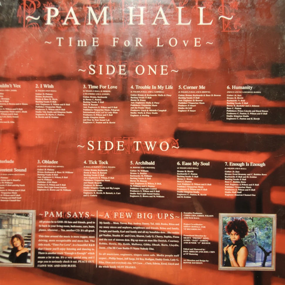Pam Hall - Time For Love