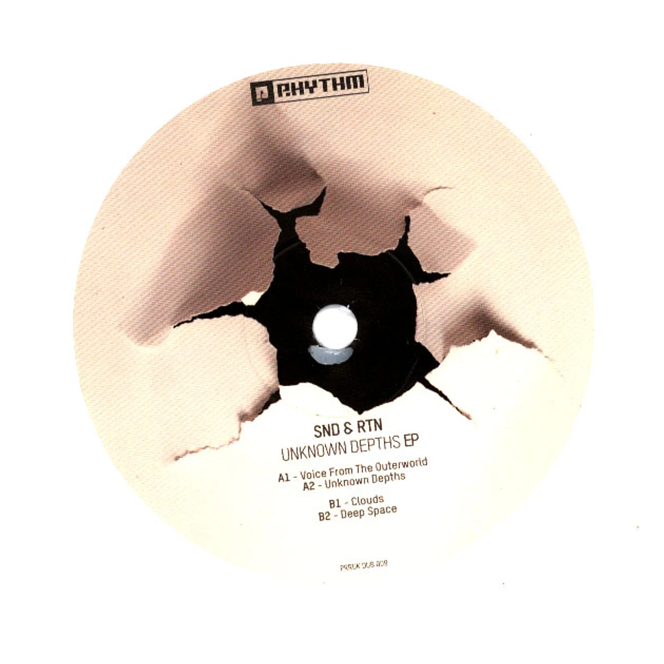 SND & RTN - Unknown Depths Ep White Vinyl Edition