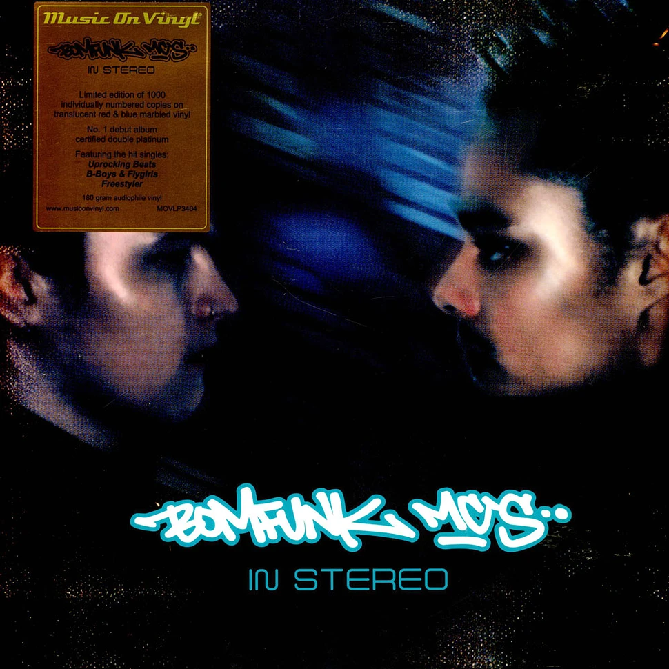 Bomfunk MC's - In Stereo Translucent Red & Blue Marbled Vinyl Edition
