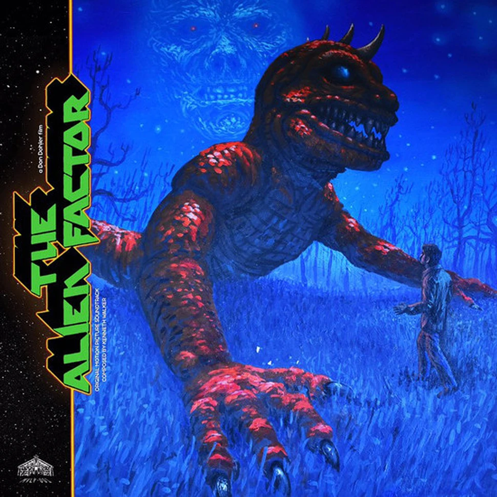 Kenneth Walker - OST The Alien Factor (1978) Green Marbled Vinyl Edition