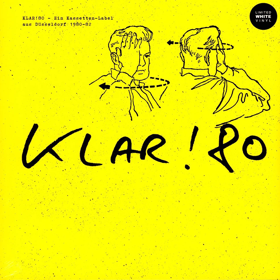 V.A. - Klar!80 Ein Kassetten-Label Aus Düsseldorf 1980 White Vinyl Edition