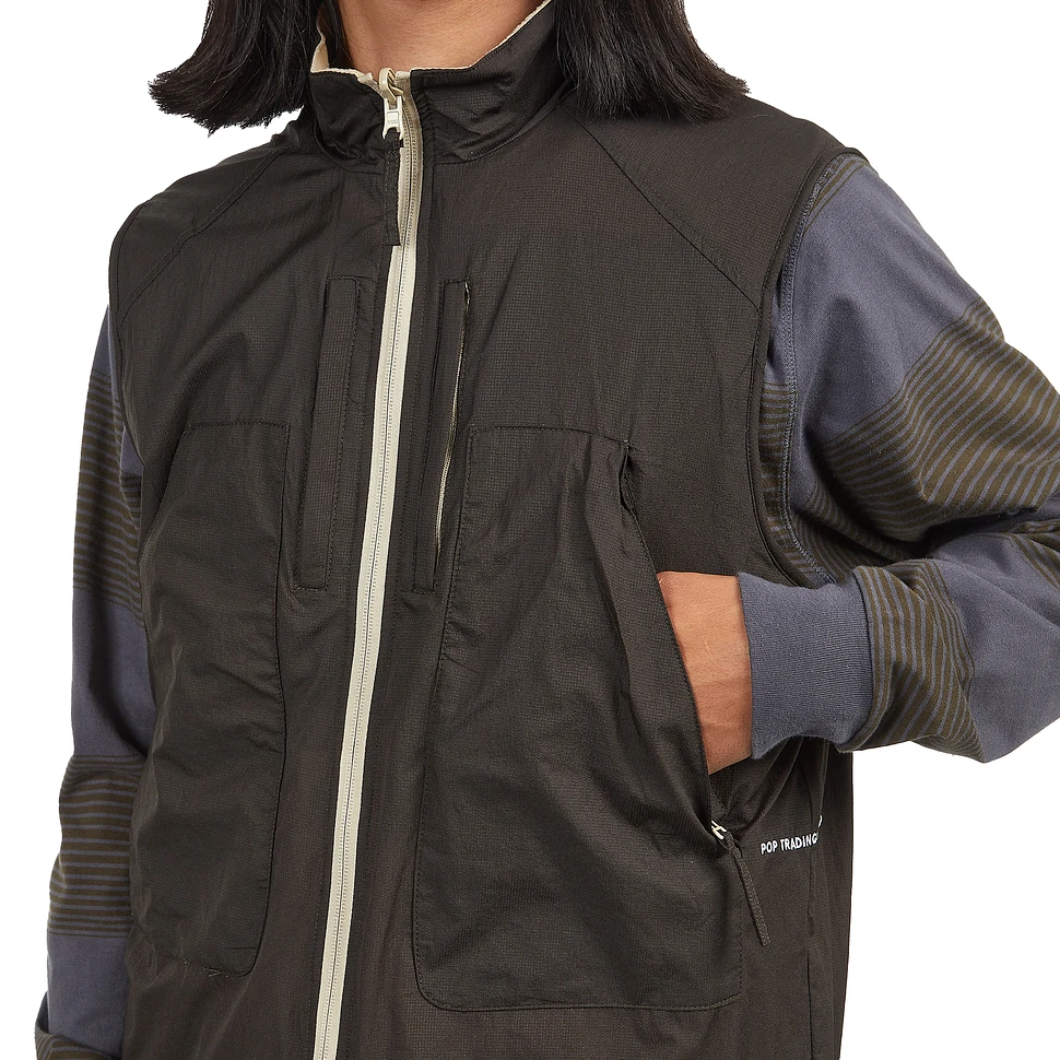 Pop Trading Company - Reversible Safari Vest