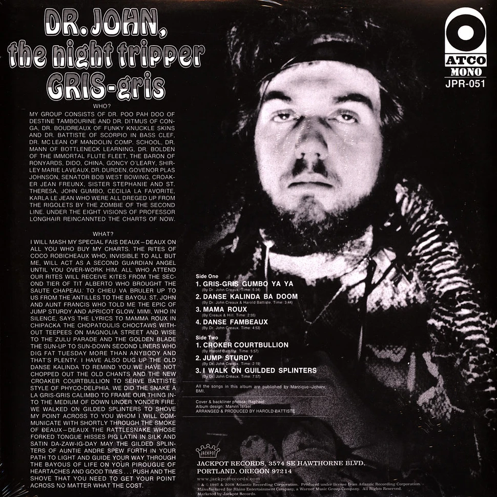Dr. John - Gris Gris Green Vinyl Edition