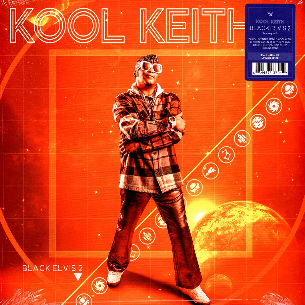 Kool Keith - Black Elvis 2 Electric Blue Vinyl Edition