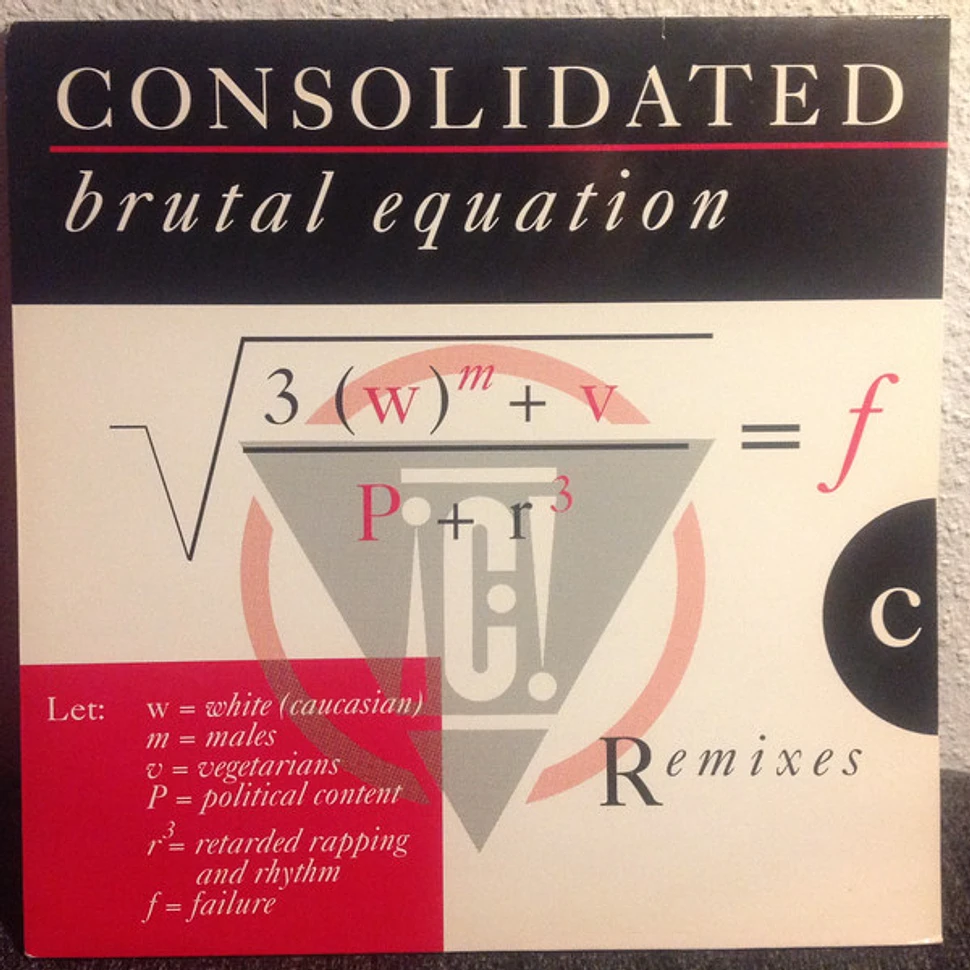 Consolidated - Brutal Equation (Remixes)