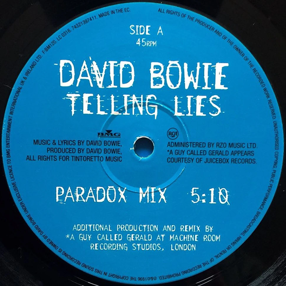 David Bowie V A Guy Called Gerald V Adam F - Telling Lies