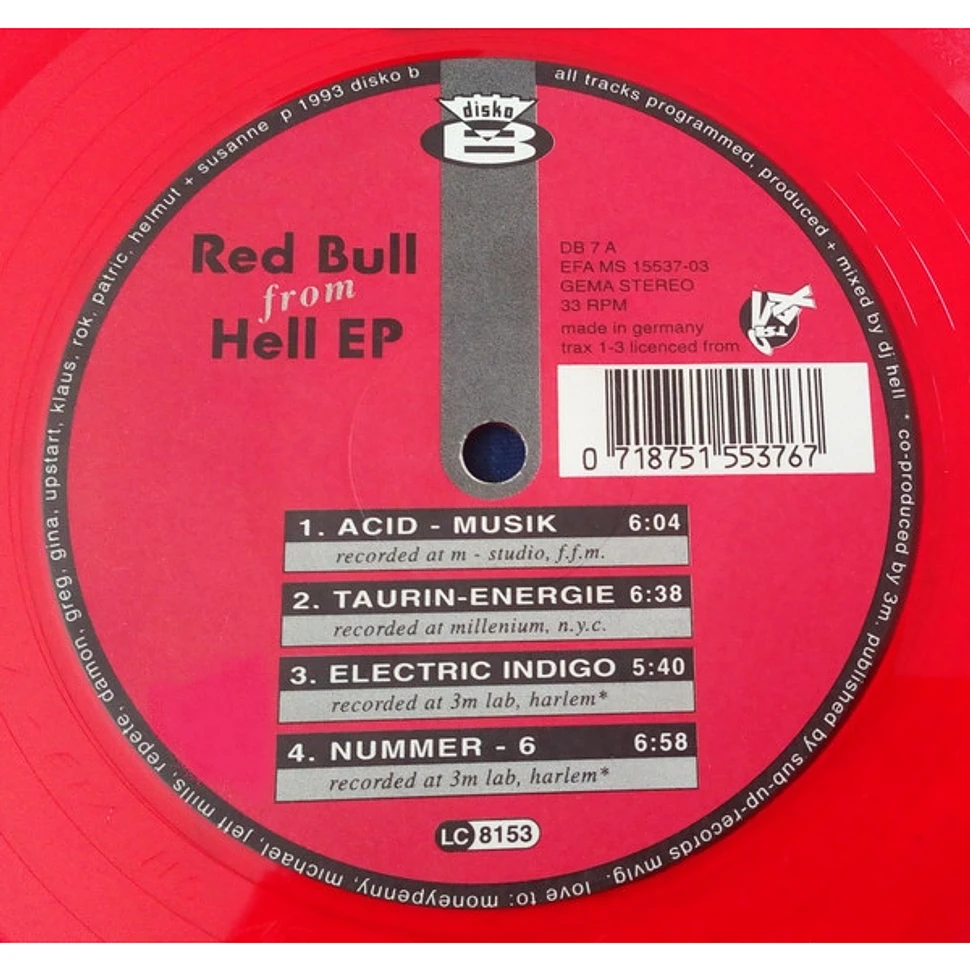 Hell - Red Bull From Hell EP