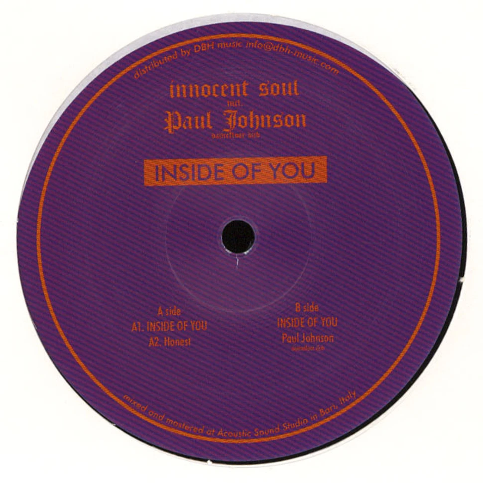 Innocent Soul - Inside Of You (incl. Paul Johnson Dancefloor Dub)