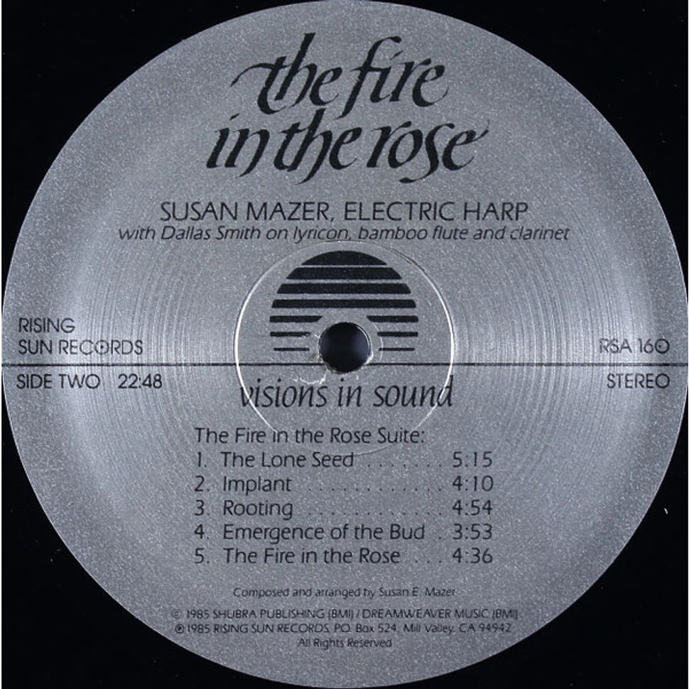Susan Mazer - The Fire In The Rose