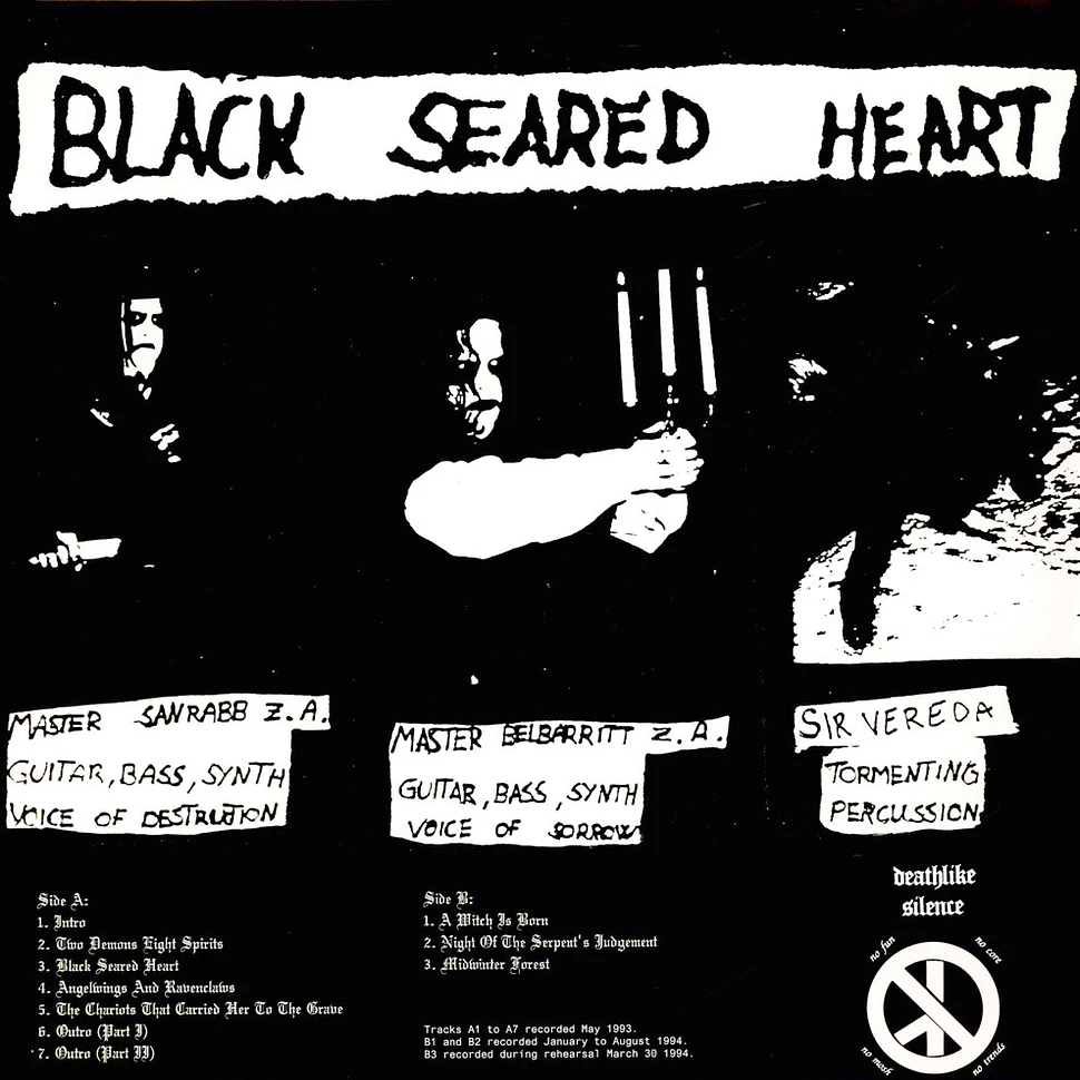 Gehenna - Black Seared Heart Colored Vinyl Edition