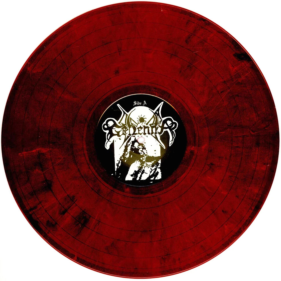 Gehenna - Black Seared Heart Colored Vinyl Edition