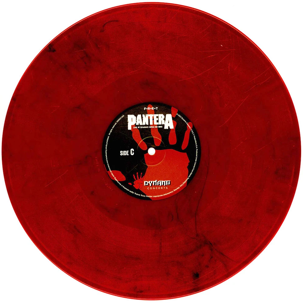 Pantera - Live At Dynamo Open Air 1998 Red Vinyl Edition