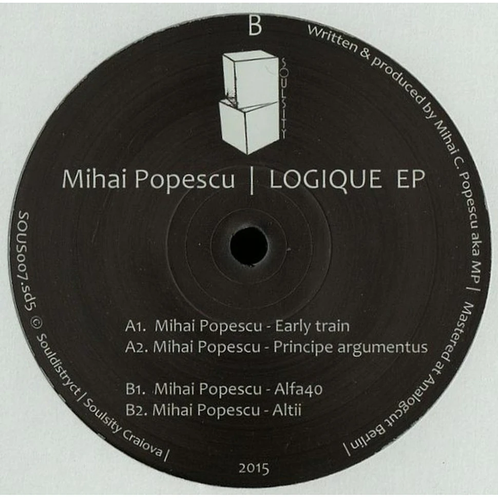 Mihai Popescu - Logique EP