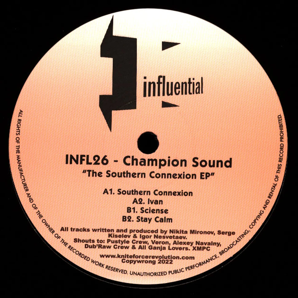 Champion Sound - The Southern Connexion EP