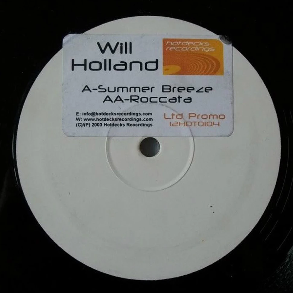 Will Holland - Summer Breeze / Roccata