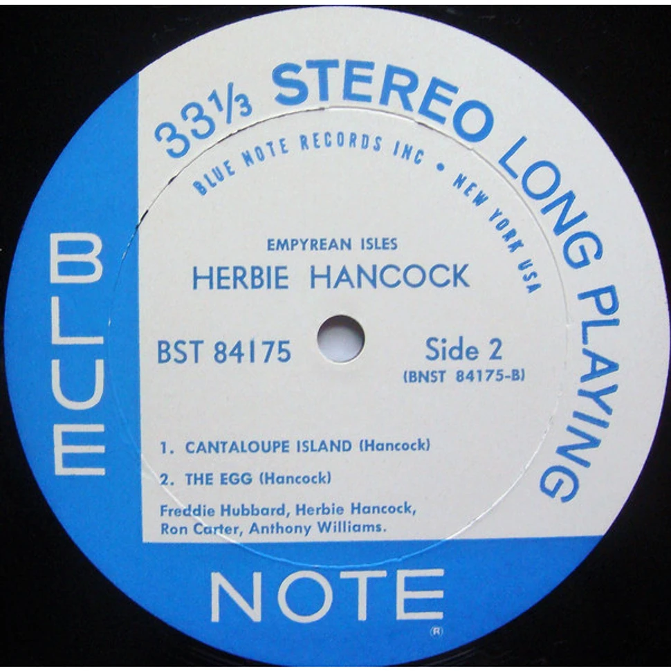 Herbie Hancock Empyrean Isles Vinyl LP 1964 US Original HHV