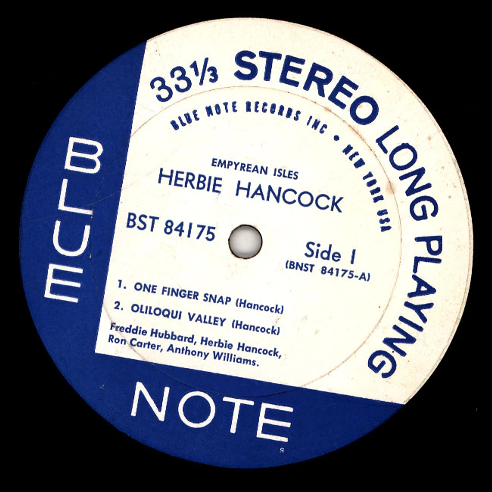 Herbie Hancock Empyrean Isles Vinyl LP 1964 US Original HHV