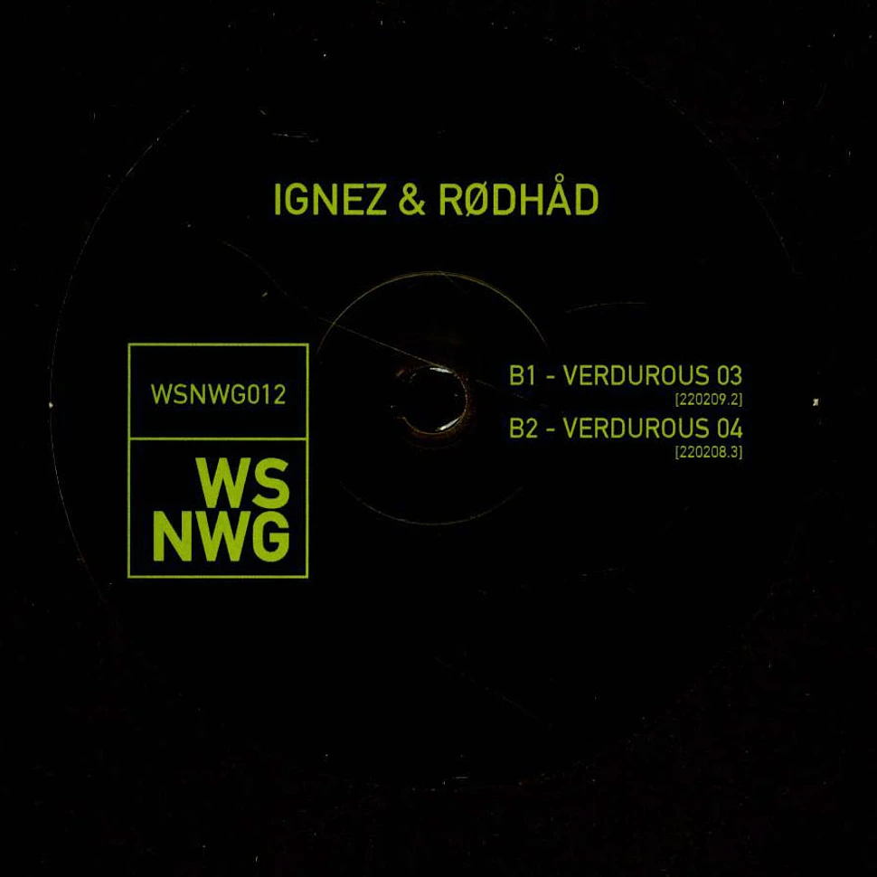 Ignez & Rødhåd - Verdurous