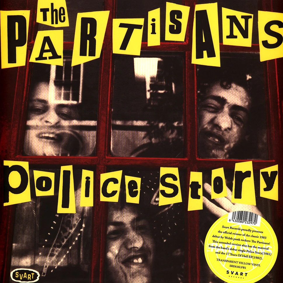 The Partisans - Police Story Transparent Yellow Vinyl Edition
