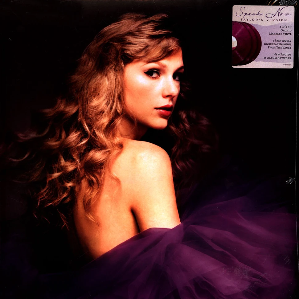 Taylor Swift - Speak Now Taylors Version Orchid Marbled Vinyl Edition -  Vinyl 3LP - 2023 - EU - Original