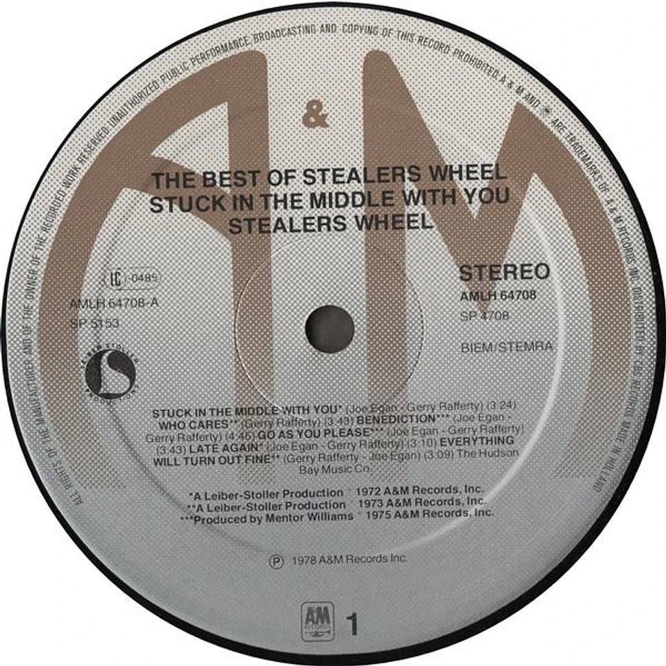 Gerry Rafferty And Joe Egan, Stealers Wheel Stuck In The Middle With
