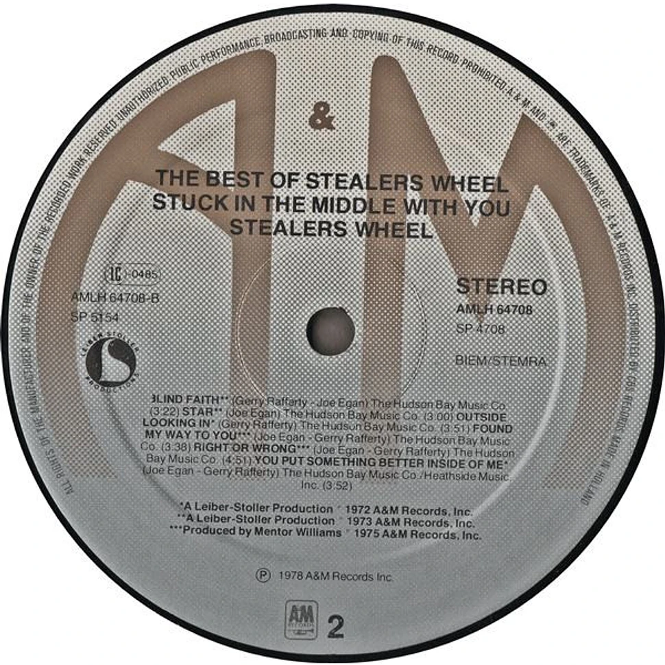 Gerry Rafferty And Joe Egan, Stealers Wheel Stuck In The Middle With