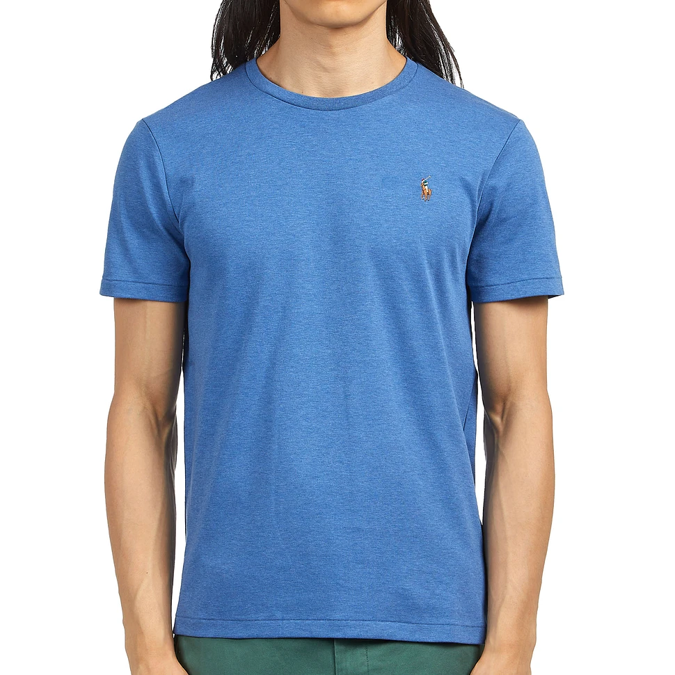 Polo Ralph Lauren - Pima Polo Short Sleeve T-Shirt (Fog Blue