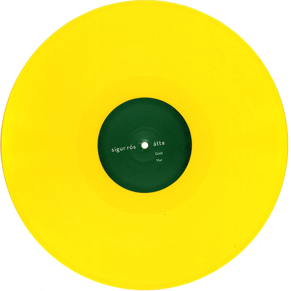 Sigur Ros - Átta Indie Exclusive Yellow Vinyl Edition