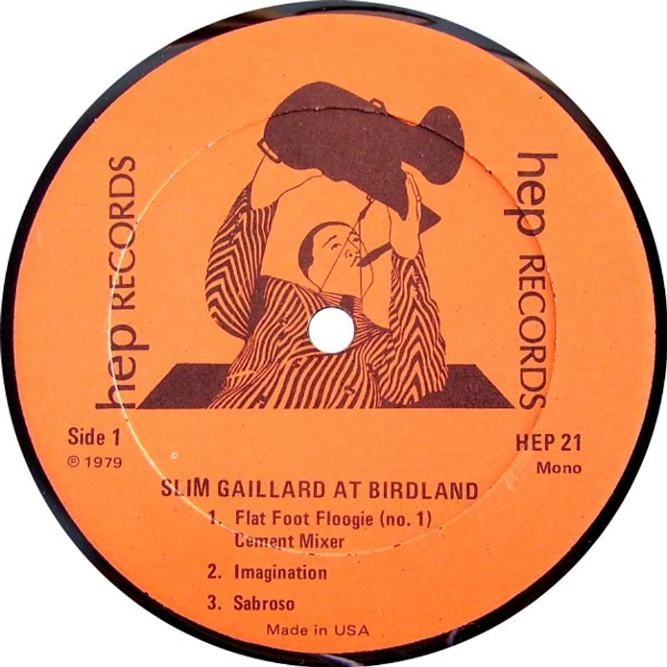 Slim Gaillard - At Birdland