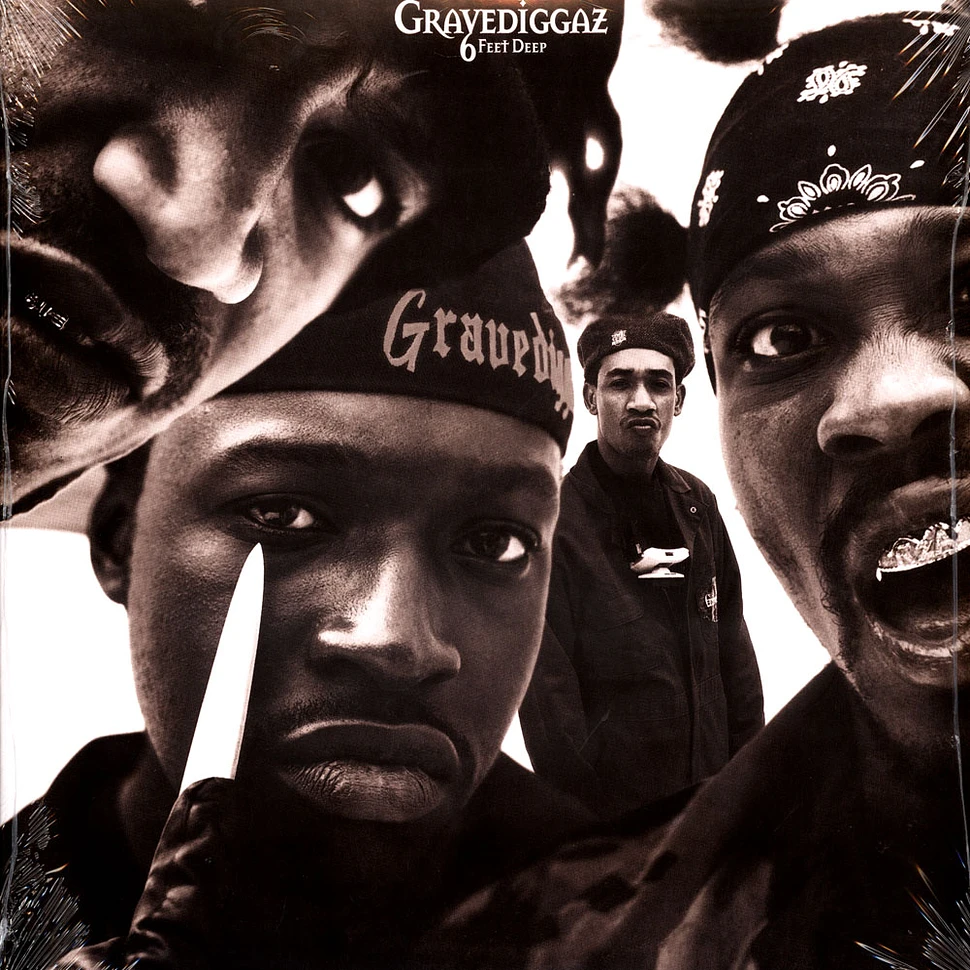 Gravediggaz - 6 Feet Deep Black Vinyl Edition