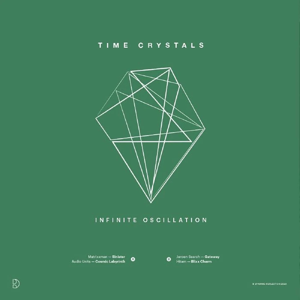 V.A. - Time Crystals Pt 1 - Infinite Oscillation Green Marbled Vinyl Edition