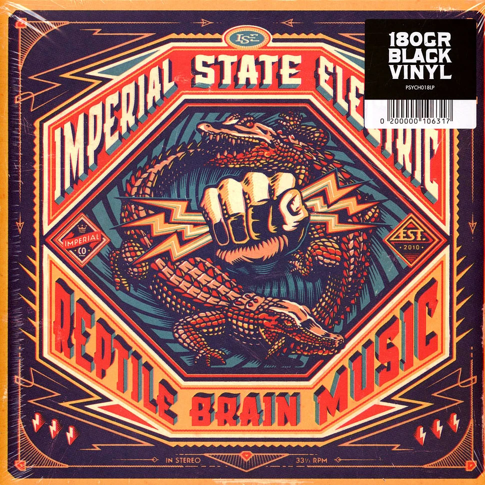 Imperial State Electric - Reptile Brain Music Black Vinyl Edition