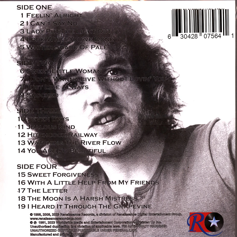 Joe Cocker - Alive In America Grey Marble Vinyl Edition