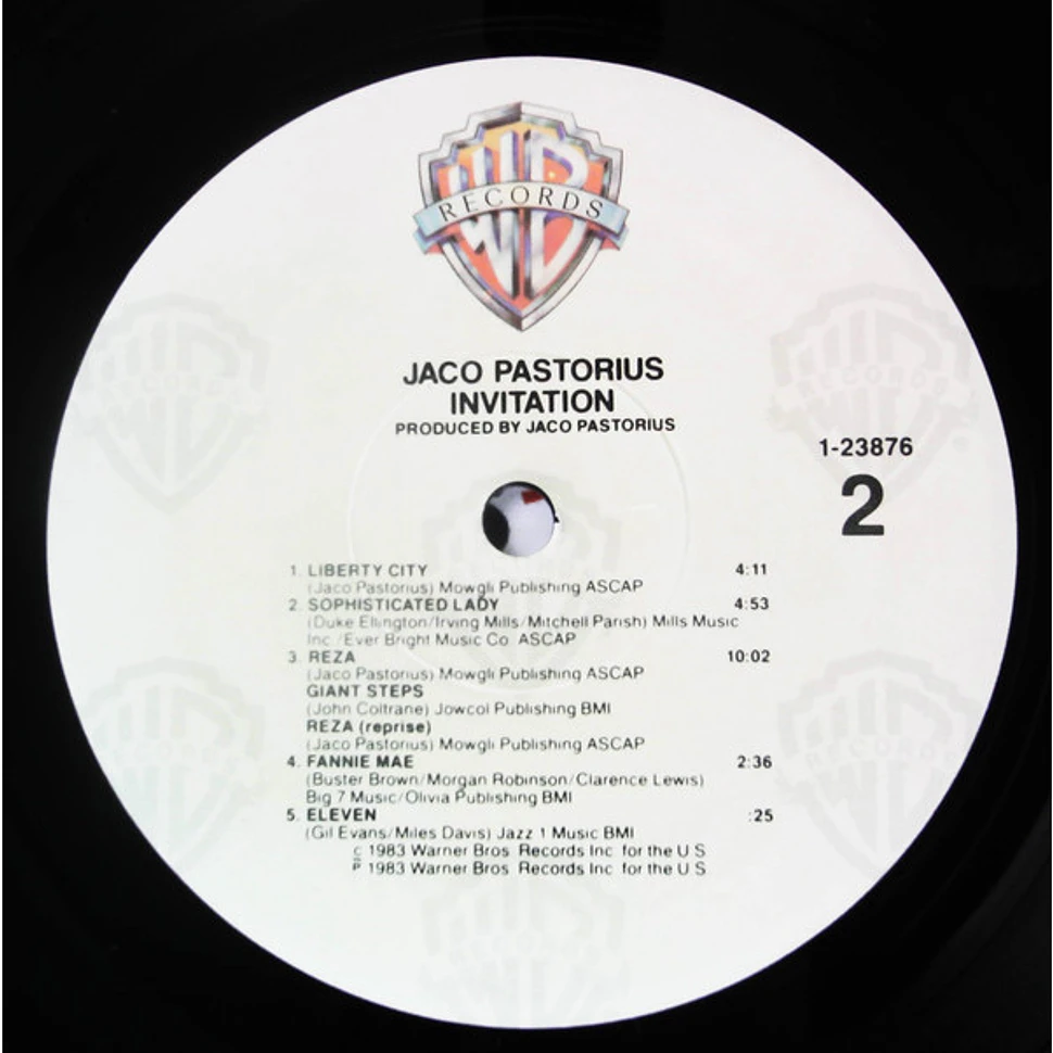 Jaco Pastorius - Invitation