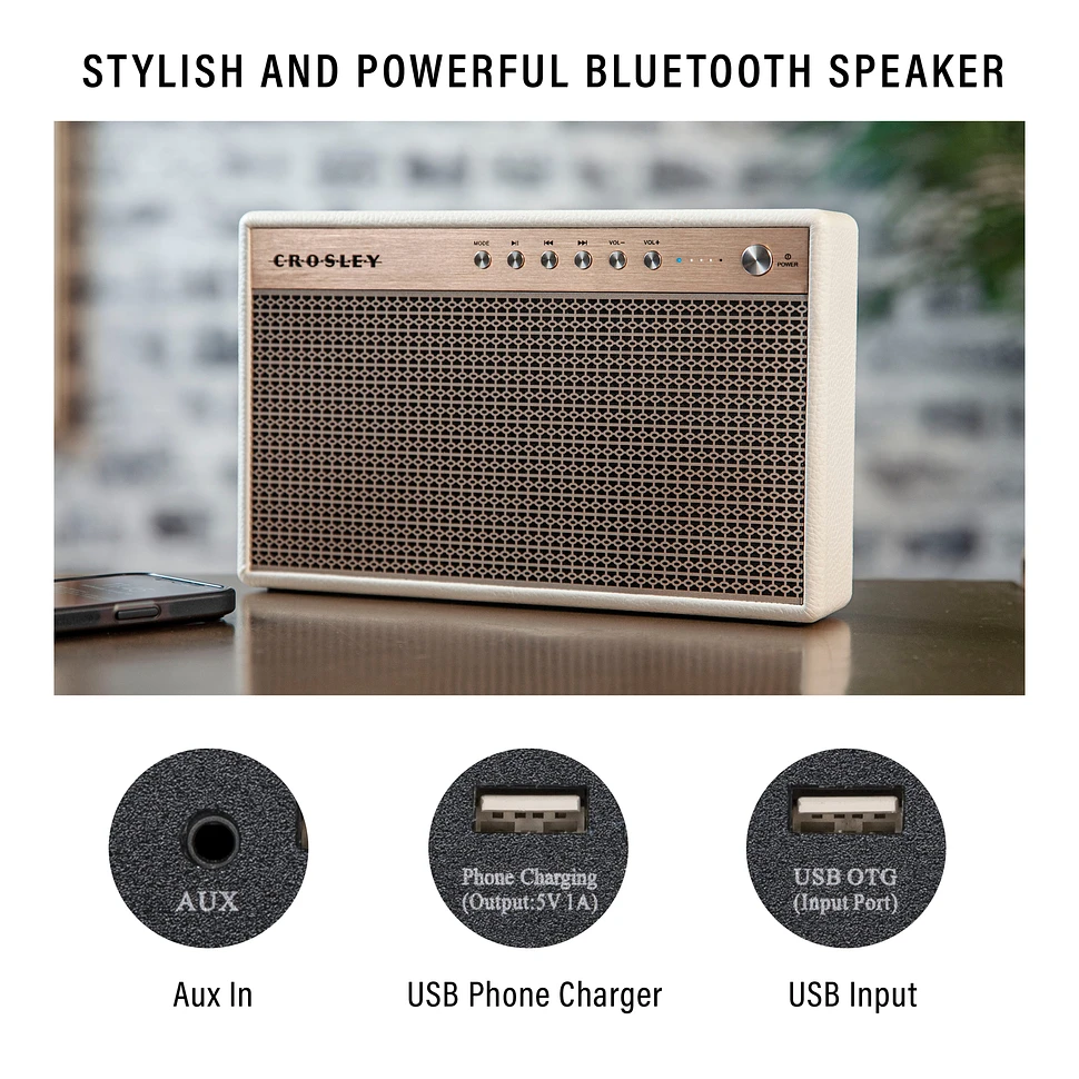 Crosley - Montero Bluetooth Speaker