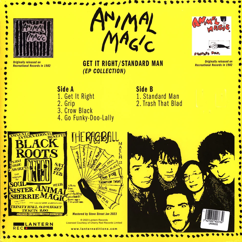 Animal Magic - Get It Right / Standard Man Ep Collection