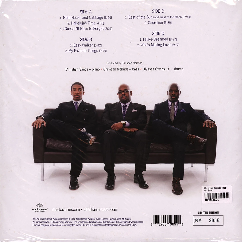 Christian McBride Trio - Out Here