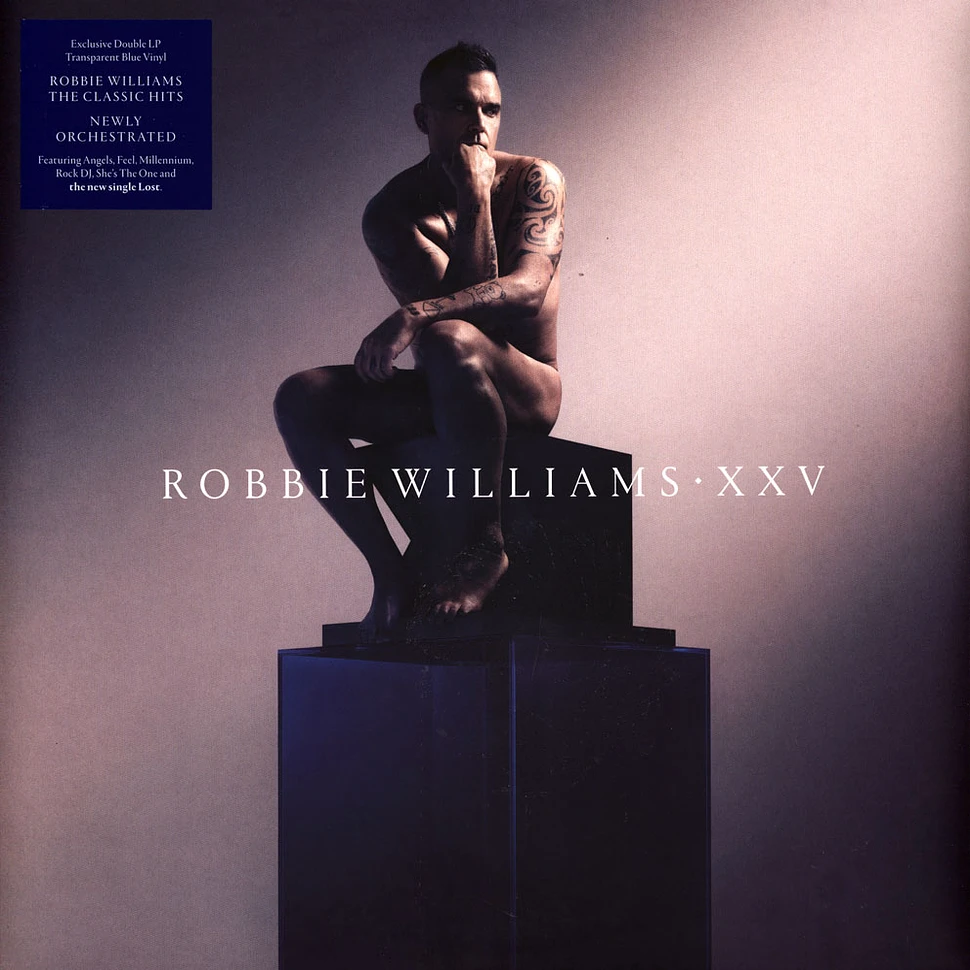 Robbie Williams - Xxv Blue Vinyl Edition