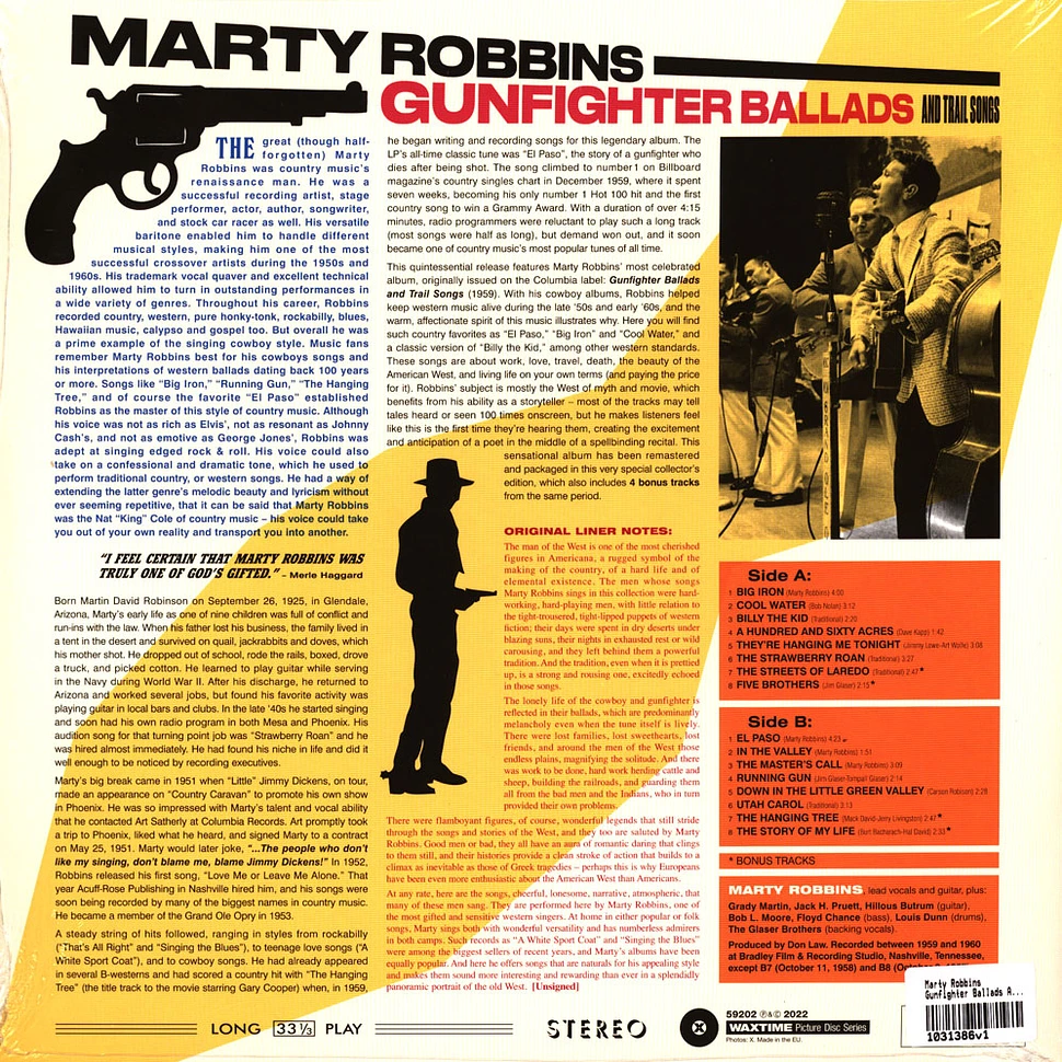 Marty Robbins - Gunfighter Ballads And Trail S