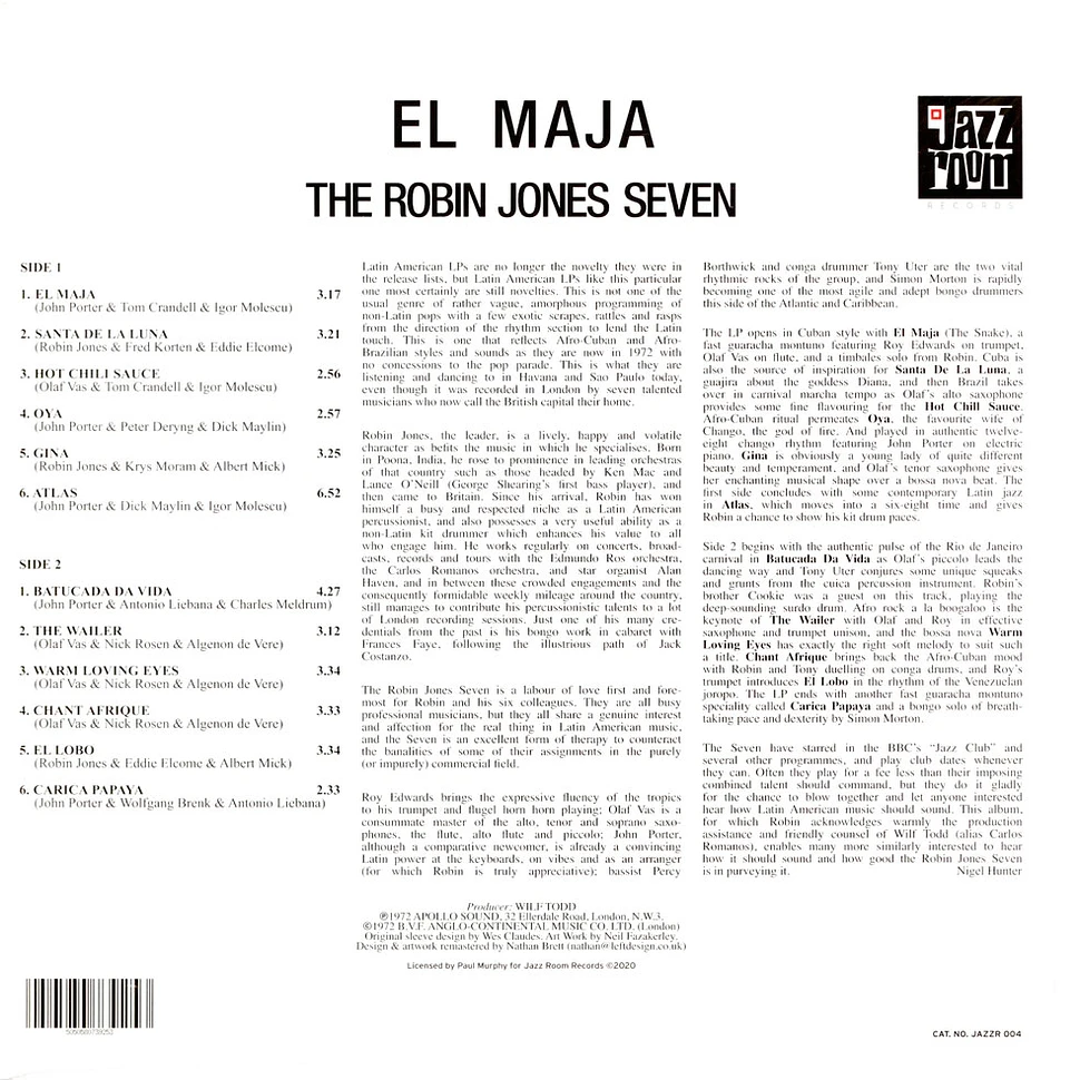 The Robin Jones Seven - El Maja