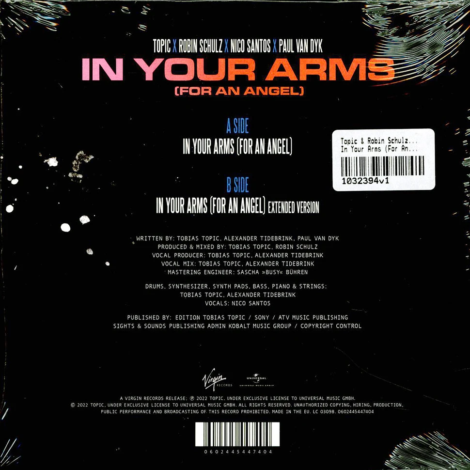 Topic & Robin Schulz / Nico Santos & Paul Van Dyk - In Your Arms (For An Angel)